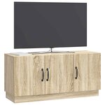 vidaXL Meuble TV Chêne Sonoma 99 x 34 5 x 47 cm Bois d'ingénierie