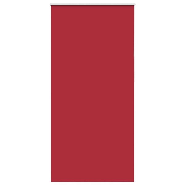 vidaXL Store enrouleur occultant rouge largeur du tissu 100 7 cm