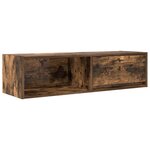 vidaXL Meubles TV 2 Pièces chêne fumé 100x31x25 5 cm bois d'ingénierie