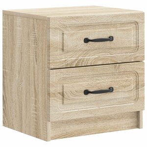 vidaXL Cabinet de chevet avec tiroir Chêne Sonoma 43 x 34 5 x 44 5 cm