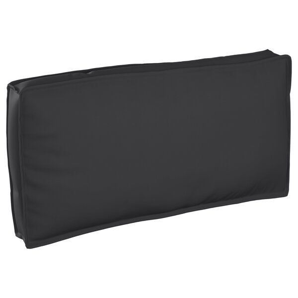 vidaXL Coussin de palette pour siège/dossier noir 120 x 60 x 12 cm en tissu Oxford