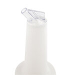 Bouteille verseuse de bar professionnelle 1 l - vogue - blanc - plastique1 x330mm