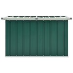 vidaXL Coffre de rangement de jardin Vert 109x67x65 cm
