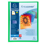 Porte-vues PP A4 180 vues KREACOVER ass. x 8 EXACOMPTA