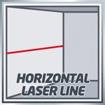 Einhell niveau laser à faisceaux croisés tc-ll 2 rouge