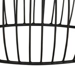 vidaXL Table basse Ø68 cm Bois de manguier brut