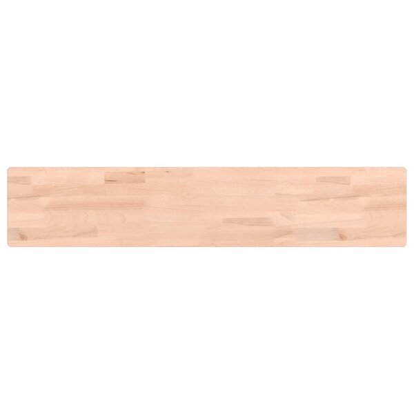 vidaXL Étagère murale 100x20x2 5 cm bois massif de hêtre