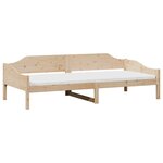 vidaXL Cadre de lit sans matelas 90x200 cm bois de pin massif