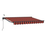 vidaXL Auvent rétractable électrique 3 5 x 2 5 m
