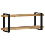 vidaXL Étagère murale 110x33x45 cm bois de manguier massif brut