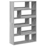 vidaXL Bibliothèque sonoma gris 100x33x156 5 cm bois d'ingénierie