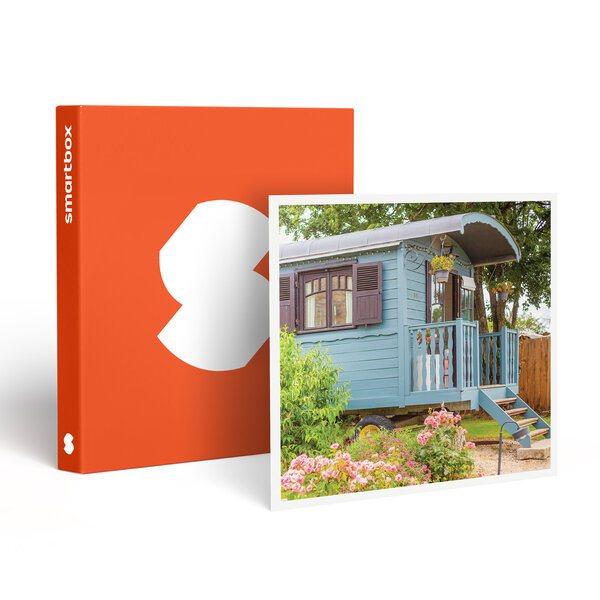 SMARTBOX - Coffret Cadeau Séjour insolite près de Troyes : 4 jours en roulotte et balade de 2h en Citroën 2 CV - Séjour