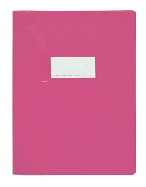 Protège-cahier PVC 150 Strong Line 17x22 cm opaque rose ELBA