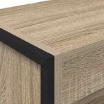 vidaXL Bibliothèque 2 Pièces Sonoma 80 x 30 x 155 cm Bois d'ingénierie