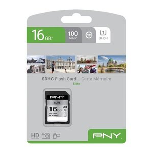 PNY Carte mémoire SD 16Go Elite C10 U1