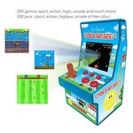 LEXIBOOK Console Cyber Arcade 200 jeux en 1 - écran couleur LCD 2.8