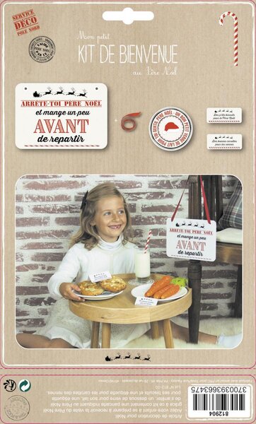 Kit bienvenue Pere Noël