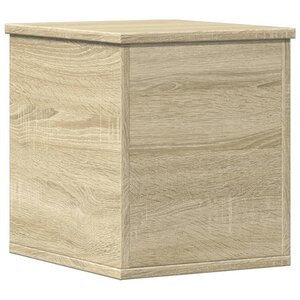 vidaXL Boîte de rangement chêne sonoma 30x35x35 cm bois d'ingénierie