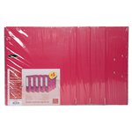 Lot De 5 Classeurs À Levier Intérieur Et Extérieur En Polypropylène - Dos De 80mm - Mécanique Prem'touch - A4 - Framboise - X 2 - Exacompta