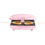 Bestron Gaufrier sous forme de cœur DSW271P 780 W Rose