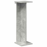 vidaXL Support de Plante 2 Pièces Gris Béton 25 x 25 5 x 80 5 cm