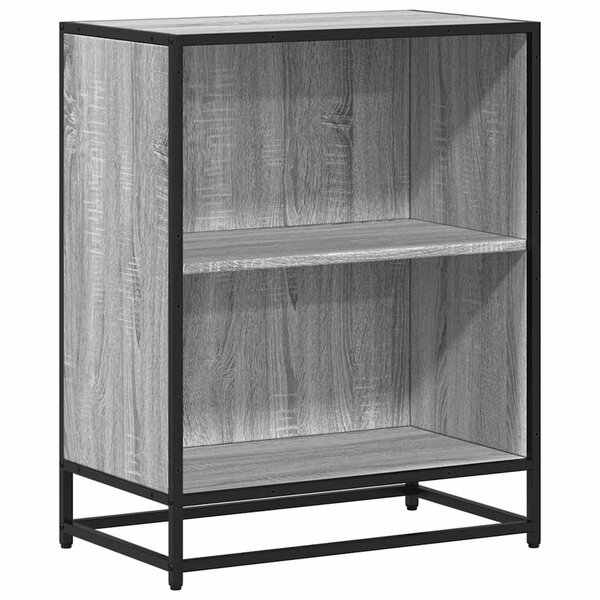 vidaXL Bibliothèque sonoma gris 60x35x76 cm bois d'ingénierie