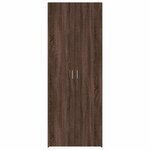 vidaXL Buffet haut chêne marron 70x42 5x185 cm bois d'ingénierie