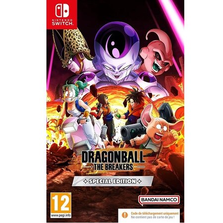 Jeu switch dragon ball the breakers edition speciale