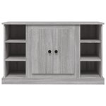 vidaXL Buffet Sonoma gris 100x35 5x60 cm Bois d'ingénierie