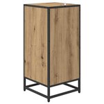 vidaXL Buffet chêne artisanal 35.5 x 35 x 76 cm Bois d'ingénierie