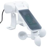 vidaXL Auvent automatique capteur de vent/LED 350x250cm Jaune et blanc