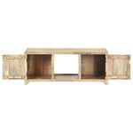 vidaXL Table basse 90x50x35 cm Bois solide de manguier