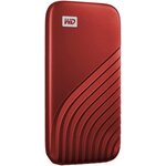 WD - Disque SSD Externe - My Passport™ - 2To - USB-C - Rouge