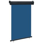 vidaXL Auvent latéral de balcon 120x250 cm Bleu