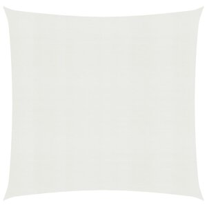 vidaXL Voile d'ombrage 160 g/m² Blanc 4 5x4 5 m PEHD