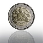 Pièce de monnaie 2 euro commémorative Vatican 2024 BE - Saint Thomas d'Aquin