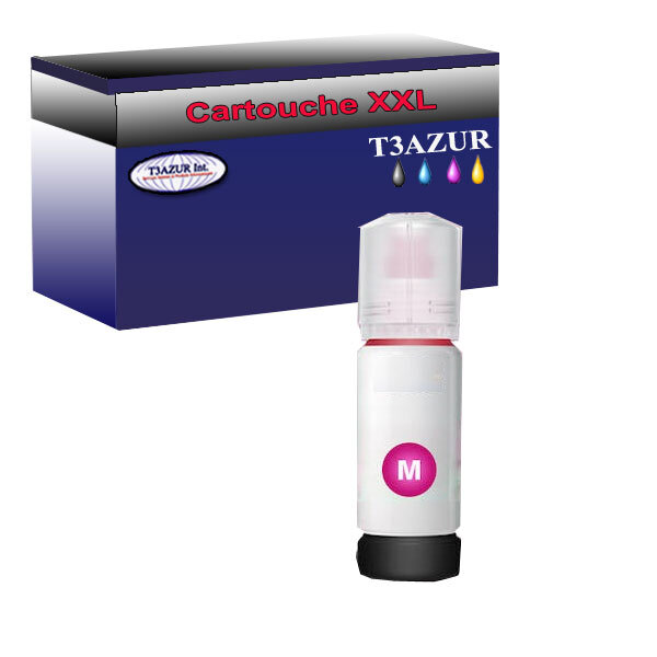 Cartouche Compatible pour Epson 102 (C13T03R340) Magenta - T3AZUR