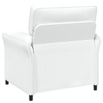vidaXL Canapé 100  polyester  cadre en métal  MDF  Contreplaqué