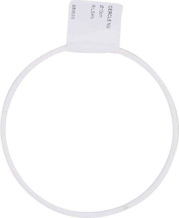 Armature abat-jour cercle Ø 10 cm blanc