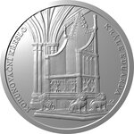 Pièce de monnaie en Argent 1 Dollar g 16 Millésime 2022 Cathedral WESTMINSTER ABBEY