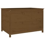 vidaXL Lit surélevé de jardin brun miel 119 5x82 5x78 cm pin massif