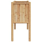 vidaXL Jardinière surélevée Marron 110 x 35 x 70 cm Bambou