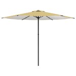 vidaXL Parasol de jardin 300 x 300 cm Polyester Rectangulaire