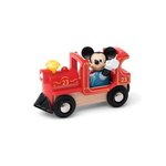 DISNEY Brio Mickey Mouse & Locomotive - Train sans pile pour circuit de train en bois - Ravensburger - Des 3 ans - 32282