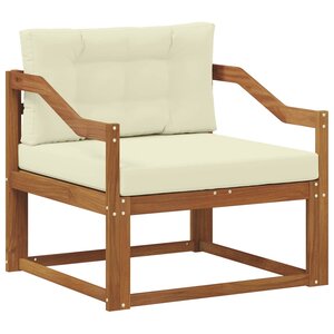 vidaXL Sofa de milieu extérieur Naturel