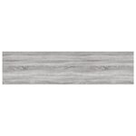 vidaXL Étagères murales 4 Pièces sonoma gris 80x20x1 5 cm bois ingénierie