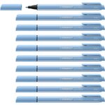Stylo-feutre pointMax Pointe 0 8mm - Bleu cobalt clair x 10 STABILO