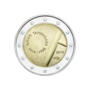 Monnaie 2 euros commémorative finlande 2014 - ilmari tapiovaara