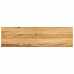 vidaXL Marches d'escalier 16 Pièces marron clair 90x25x2 cm chêne massif