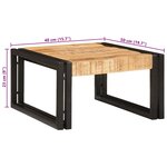 vidaXL Étagère de salle de bain avec étagère 40 x 50 x 23 cm